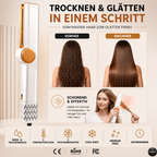Vorher-Nachher-Vergleich: Haar vor und nach der Anwendung des Air Straightener Pro™